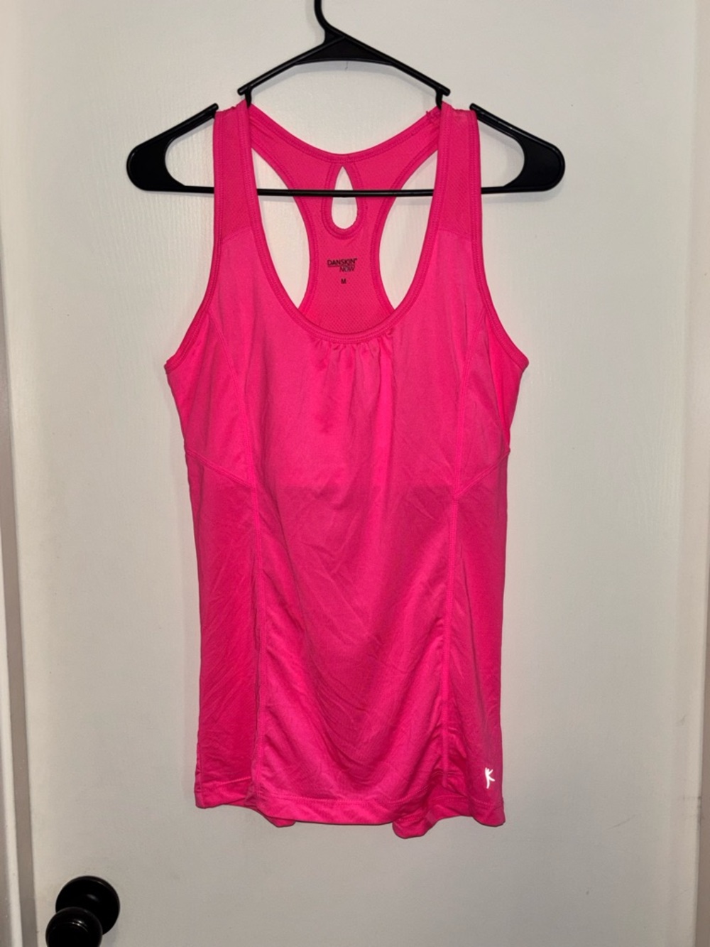 Danskin Bright Pink Racerback Tank Top